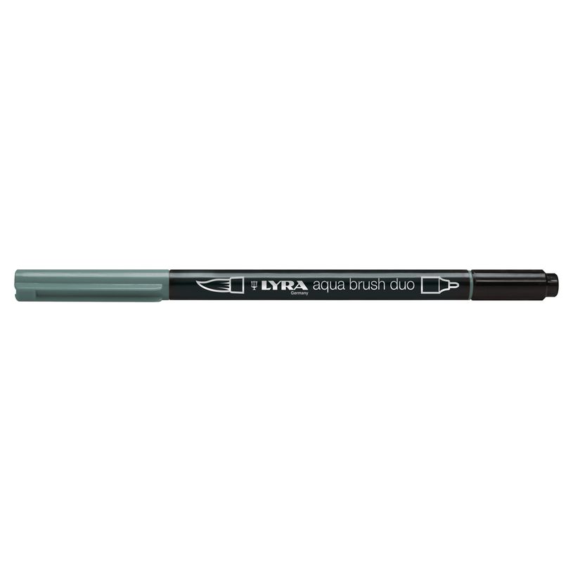4084900603956-Lyra Aqua Brush Duo - Feutre pinceau double pointe - gris moyen froid-P_400005327_1-0