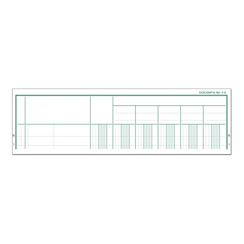 3130632070601-Exacompta - Piqûre comptable - 6 colonnes par page - 32 x 19,5 cm - 80 pages-P_400005492_1-0