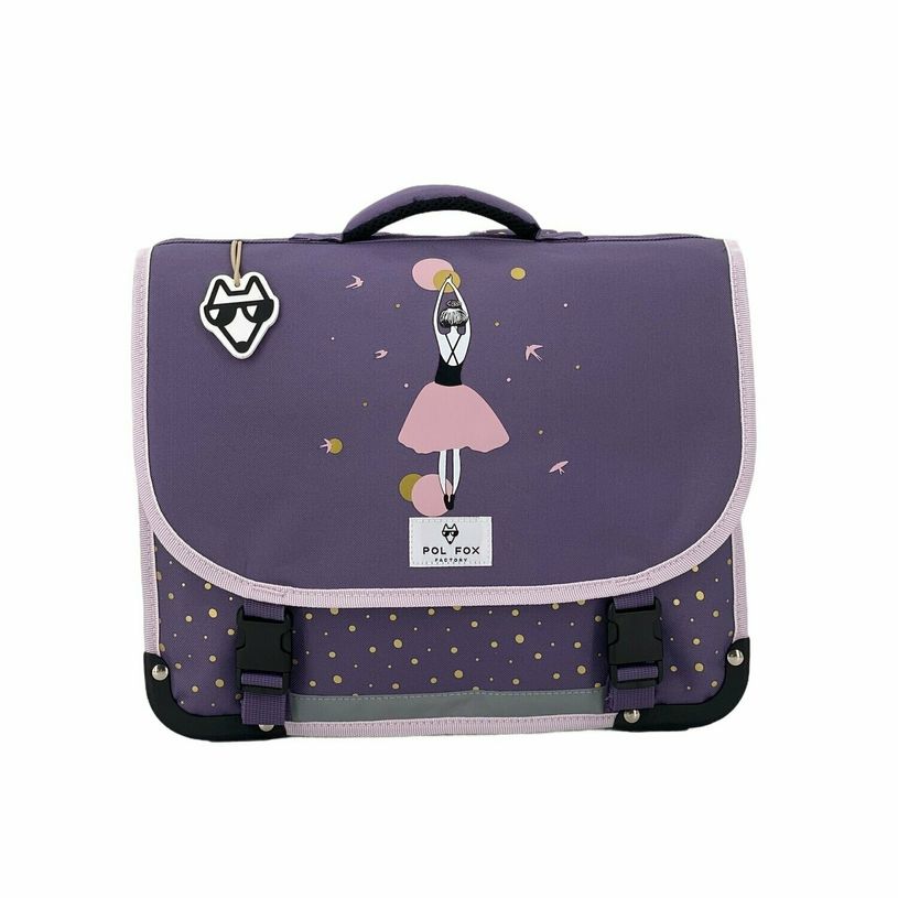 3663842006431-Cartable Ballet 38 cm - 2 compartiments - mauve - Pol Fox-P_400006947_1-0