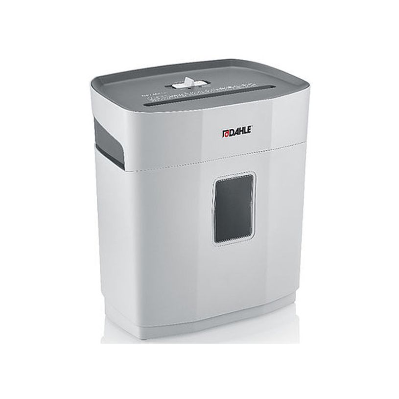 4009729074206-Dahle PaperSAFE 23120 - destructeur de documents coupe croisée - 8 feuilles - Corbeille 1-P_400007003_1-0