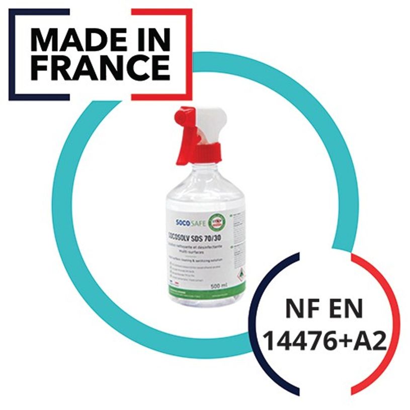 0404000070931-15 Spray nettoyant désinfectant virucide - type TP2 - 500 ml-P_400007093_1-0