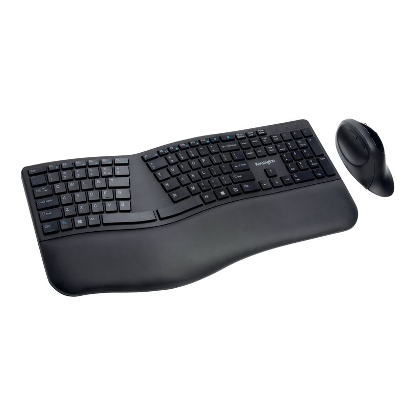 5028252602730-Kensington Pro Fit Ergo - Ensemble clavier et souris sans fil - Azerty - noir-P_400008884_17-2