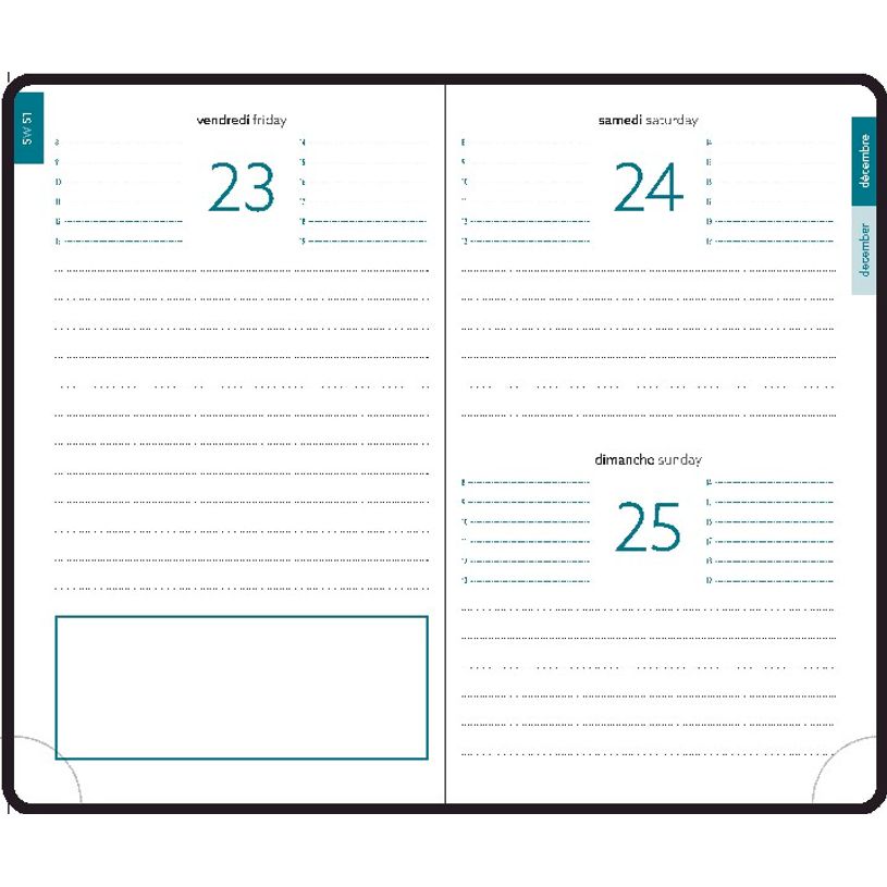 3660942074247-Agenda de poche Cassiopée EasyDay - 1 jour par page - 10 x 15 cm - disponible dans diffé-P_400009203_6-5