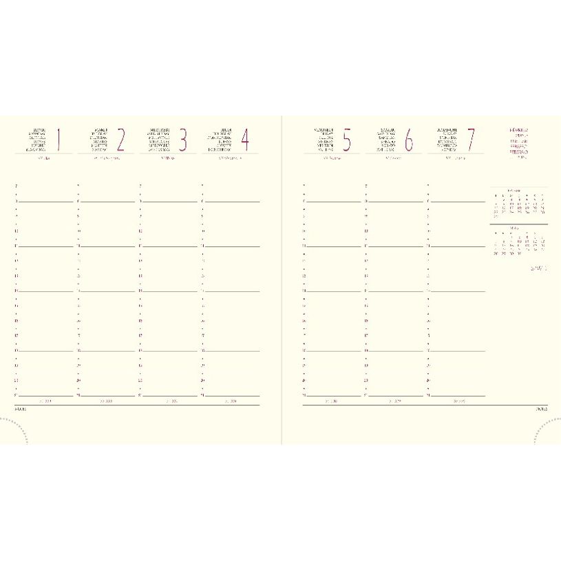 3660942074308-Agenda Gwenaëlle Trolez Eurotime 18 - 1 semaine sur 2 pages - 15 x 17 cm - disponible dans dif-P_400009206_5-3