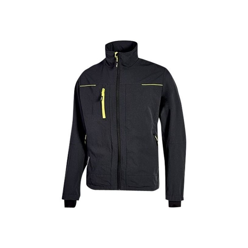 8033546418543-Veste de travail 4 poches noir - Taille XL - Pluton U-Power-P_400010195_1-0