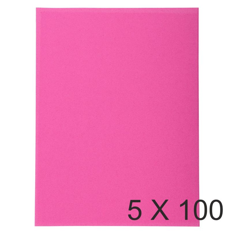 3288584101208-Exacompta Forever - 5 Paquets de 100 Chemises - 220 gr - fuchsia-P_400010912_1-0