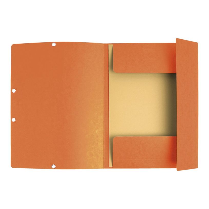 3130638555041-Exacompta - 50 Chemises à 3 rabats - A4 - orange-P_400011090_4-2