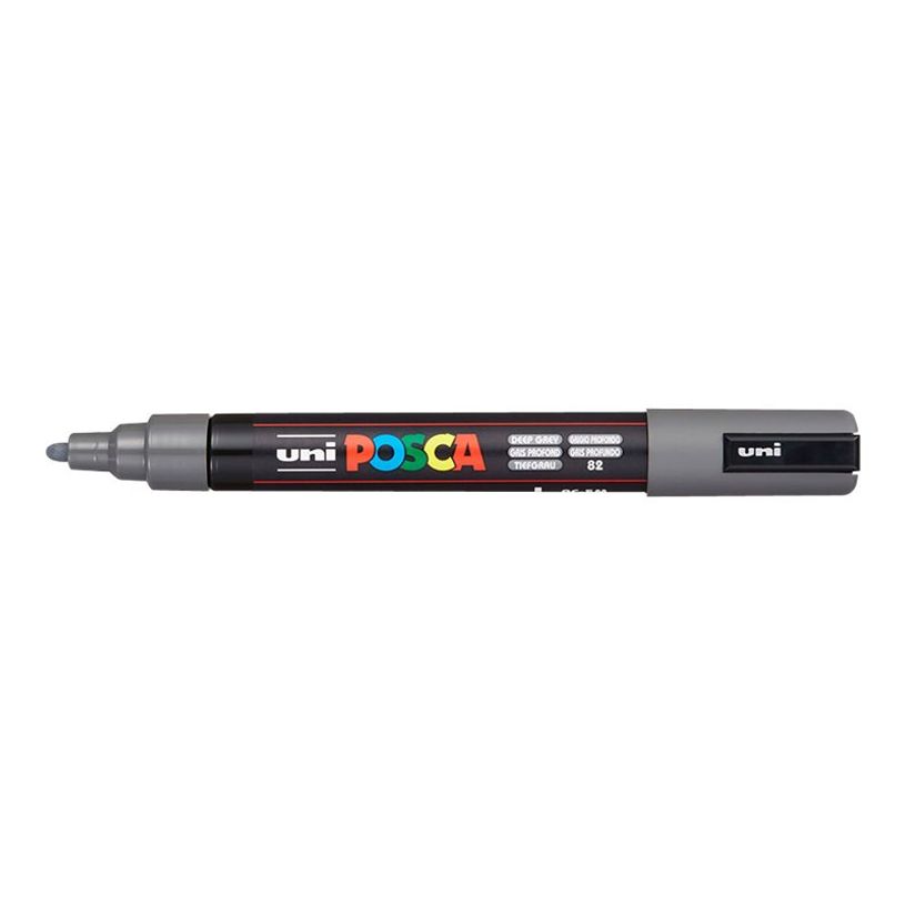 4902778262535-Posca - Marqueur peinture pointe moyenne - gris profond-P_400011631_1-0