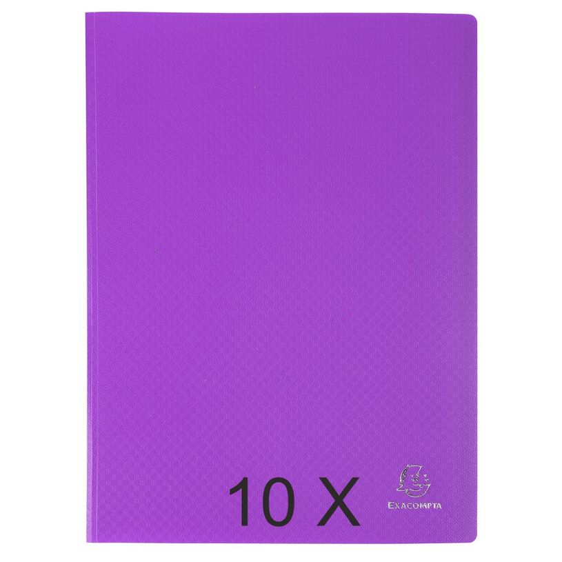 3130632884260-Exacompta Opak - 10 Porte vues - 80 vues - A4 - violet-P_400011731_1-0