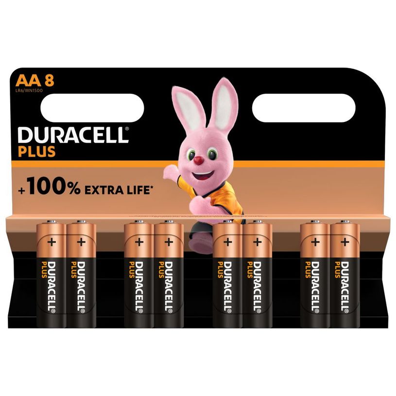 5000394140899-DURACELL 100% Plus - 8 piles alcalines - AA LR06 -P_400012055_1-0