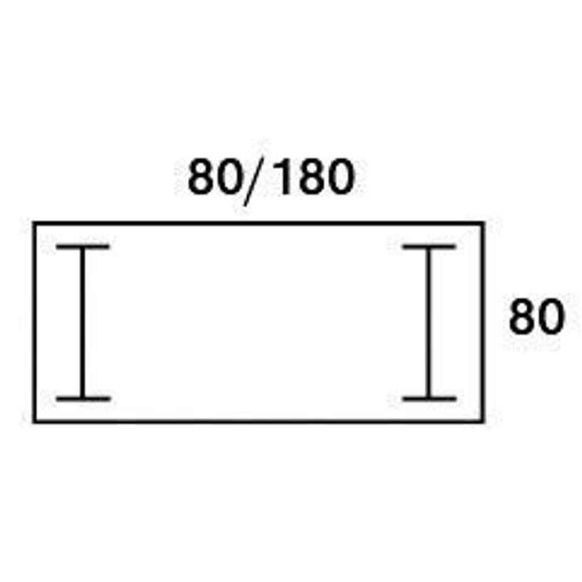 0404000122692-Bureau droit LOFTER - L120 cm - Plateau imitation Hêtre - pied Blanc-P_400012269_2-3