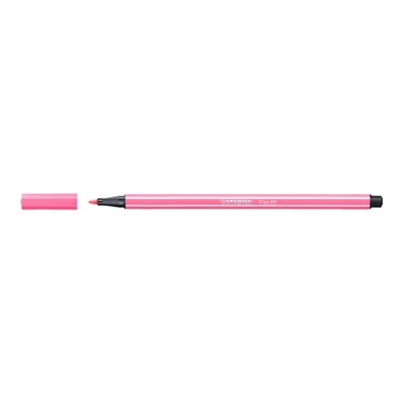 4006381574167-STABILO Pen 68 - Feutre pointe moyenne - rose poudré-P_400012515_1-0