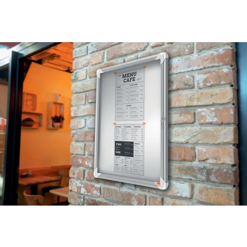 5028252063920-Nobo - Vitrine d'affichage - 4 feuilles A4 - surface magnetique - porte battante - 49,3 x 66,7 x 4,3 cm--1