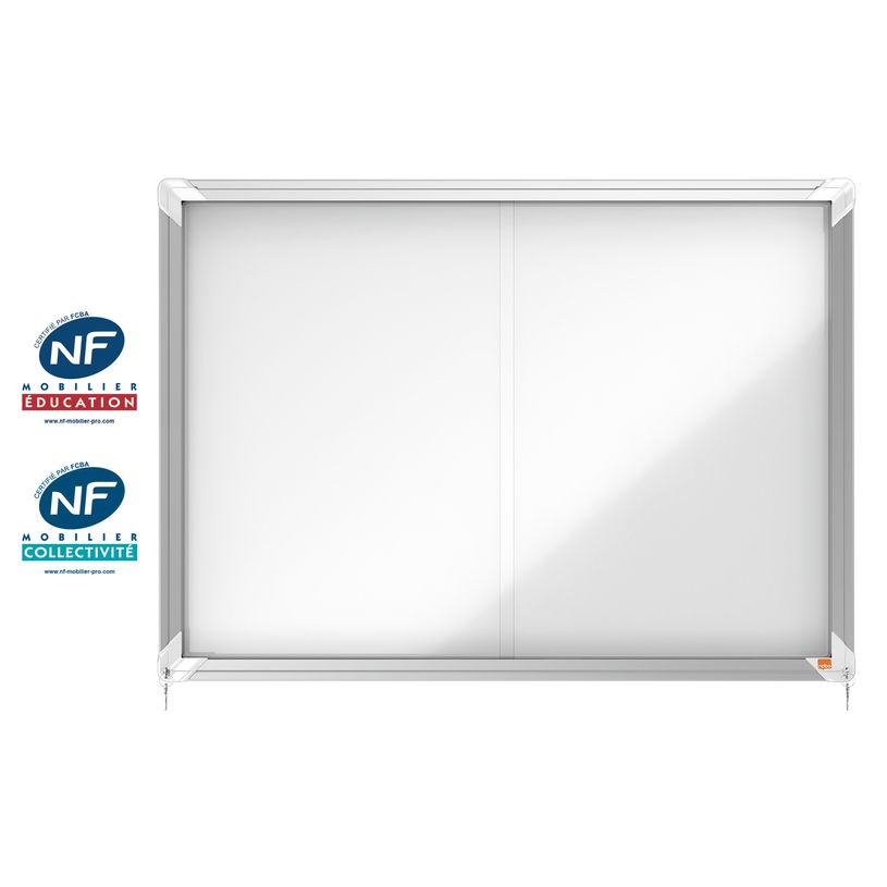 5028252063777-Nobo - Vitrine intérieure 8 A4 (925 x 668 mm) - cadre aluminium fond métal-P_400013863_1-0