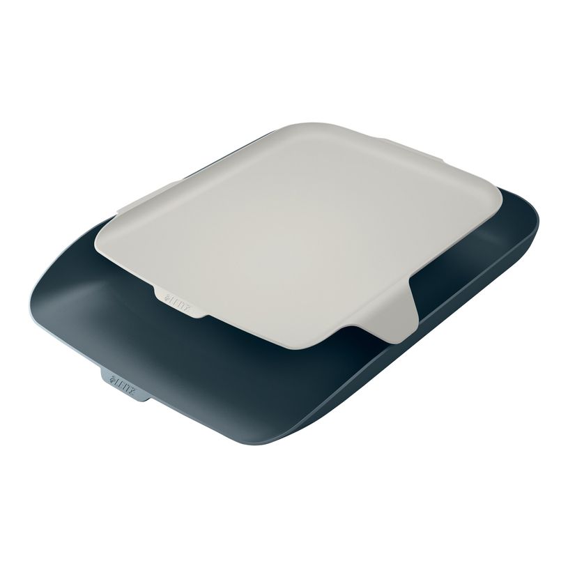 4002432124831-Leitz Cosy - Corbeille à courrier plastique avec organiseur de bureau - gris-P_400014157_3-1