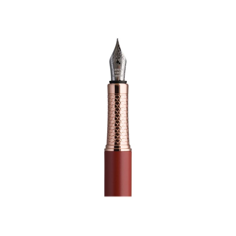 3108722407910-Oberthur Cordoue - Stylo plume - brique-P_400014186_4-3