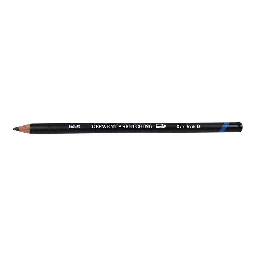 0636638004006-Derwent Sketching - crayon de couleur aquarellable - 8B-P_405110100_1-0