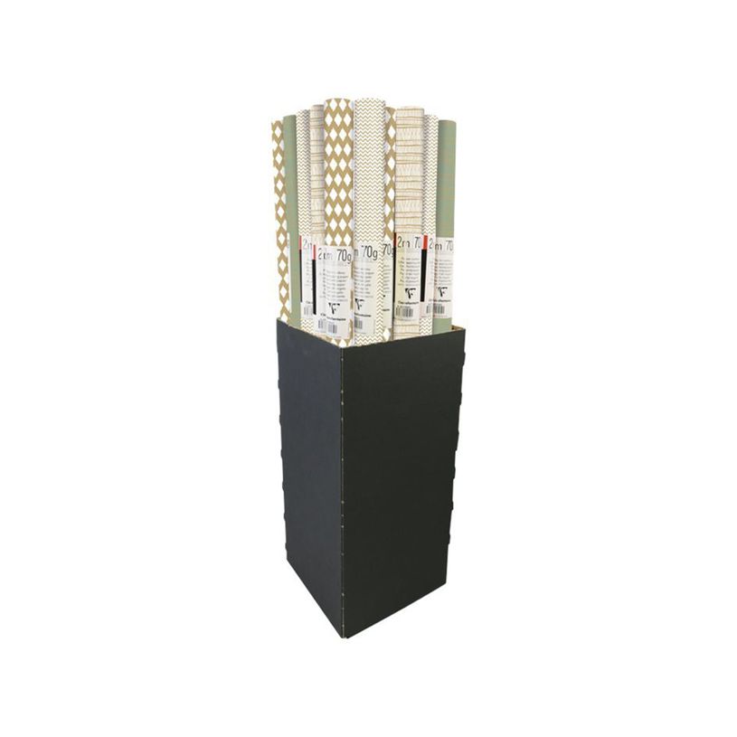 3329682238752-Clairefontaine Instinct - Papier cadeau kraft - 70 cm x 2 m - 70 g/m² - différents modè-P_405110156_1-0