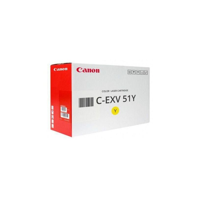 4549292053739-Canon C-EXV 51 - jaune - cartouche laser d'origine-P_405111122_1-0