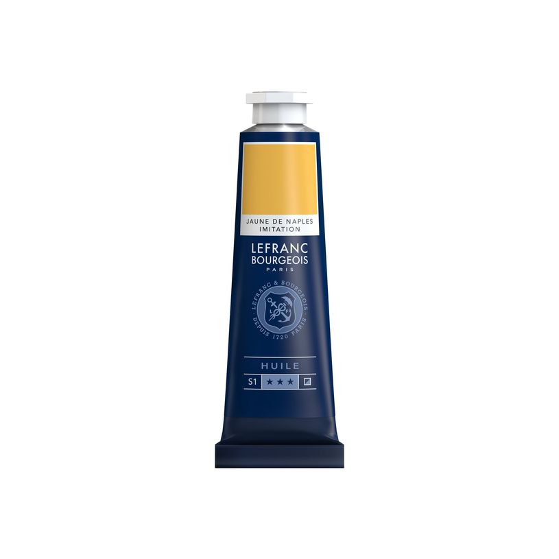 3013648100329-Lefranc Bourgeois - Peinture à l'huile - jaune naples - 40 ml-P_405111453_2-0
