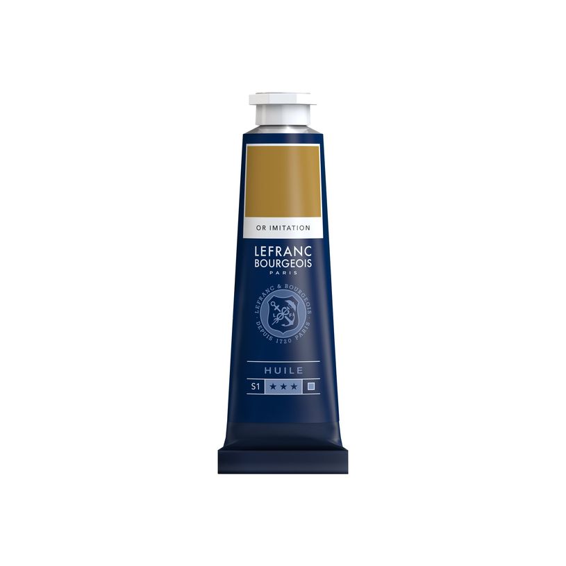 3013648100473-Lefranc Bourgeois - Peinture à l'huile - or - 40 ml-P_405111462_1-0