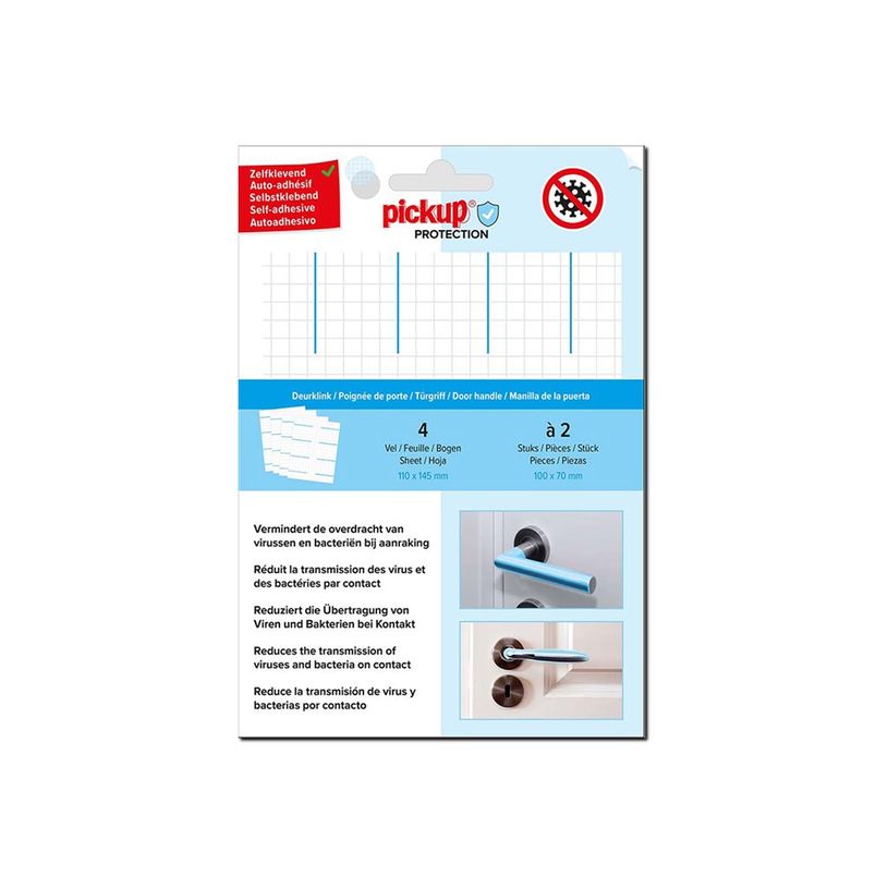 8711234033093-Pickup - 8 Films de protection adhésifs - antimicrobien - 100 x 70 mm-P_405111853_1-0
