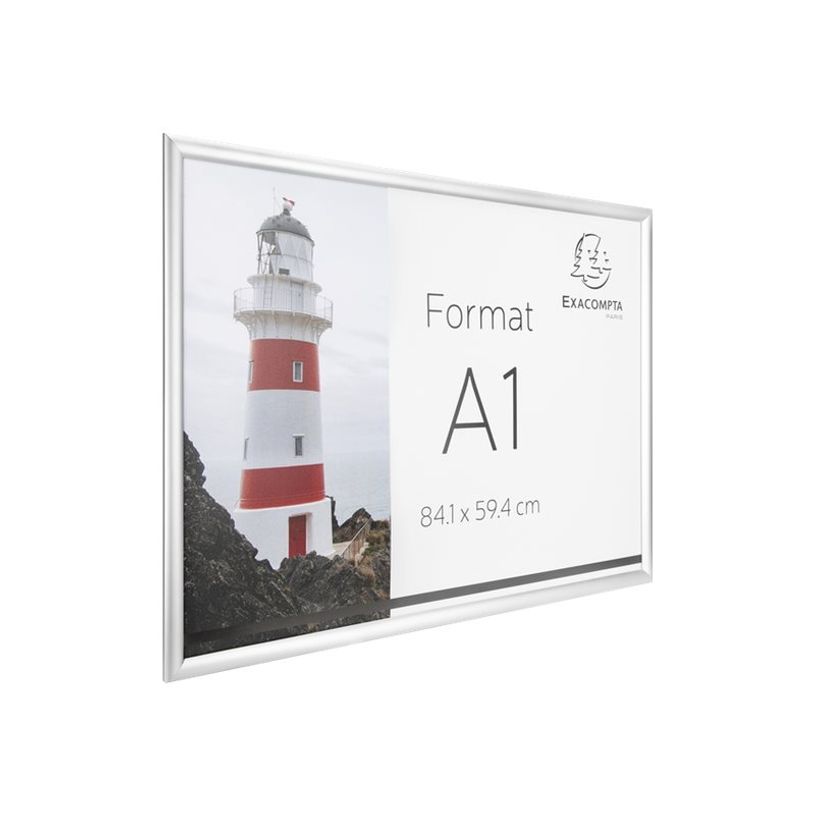 9002493104815-Exacompta Office cadre - Cadre mural clipsable pour A1 - aluminium/cristal-P_405112087_1-0