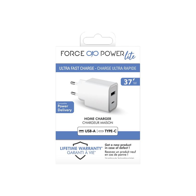 3571211459859-BigBen Connected - chargeur secteur pour smartphone - 2USB (USB-A et USB-C) - blanc-P_405112591_1-3