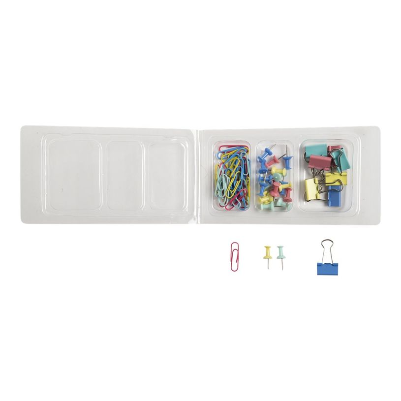 3130630148609-Exacompta Iderama - Kit de 58 attaches (pince-notes, trombones et punaise - couleurs paste-P_405112761_5-1