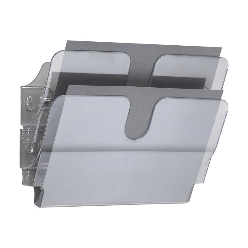 7318089014409-Durable Flexiplus - Trieur mural porte-document - 2 cases A4 horizontal - transparent-P_405112860_1-0