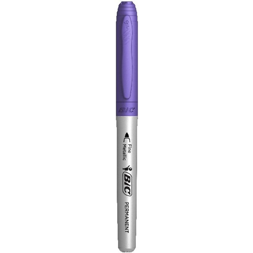3086123677630-BIC Intensity - Kit de 12 Marqueurs permaments avec support à décorer (couleurs intense-P_405113548_10-9