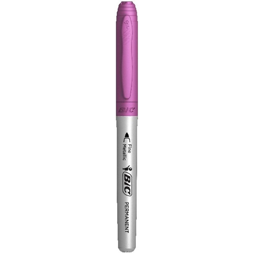 3086123677630-BIC Intensity - Kit de 12 Marqueurs permaments avec support à décorer (couleurs intenses-P_405113548_4-3