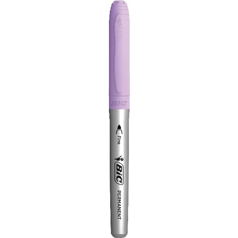3086123677630-BIC Intensity - Kit de 12 Marqueurs permaments avec support à décorer (couleurs intenses-P_405113548_5-4