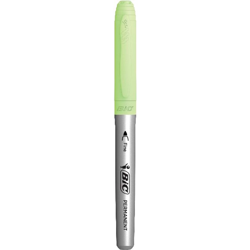 3086123677630-BIC Intensity - Kit de 12 Marqueurs permaments avec support à décorer (couleurs intenses-P_405113548_6-5