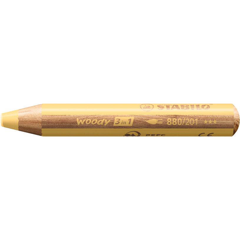 4006381577878-Stabilo - 1 crayon multi-talents - woody 3 en1 - jaune pastel-P_405113631_1-0