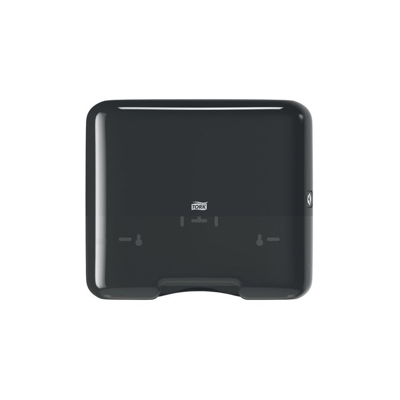 7322540349276-TORK Mini H3 Elevation 553108 - Distributeur pour essuie-mains - Pli C et Z noir -P_405113641_1-0