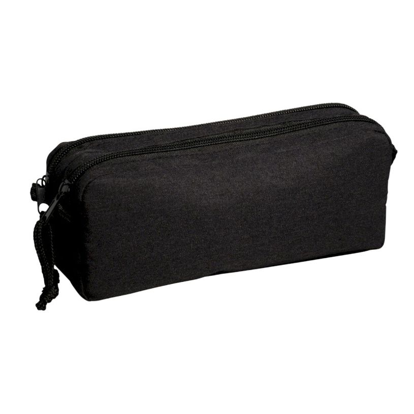 3173748244474-Trousse rectangulaire School 2 compartiments - noir - Carpentras-P_405114198_1-0
