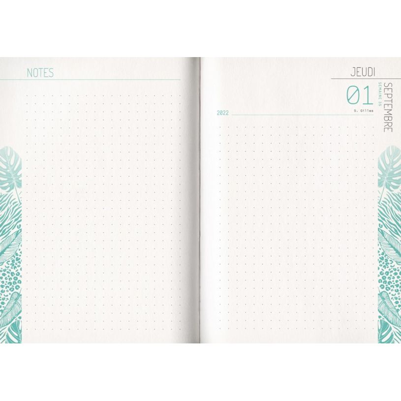 3592930019650-Agenda broché Natural Kraft blanc - 1 jour par page - 12,5 x 17,5 cm - Bouchut-P_405114229_8-7