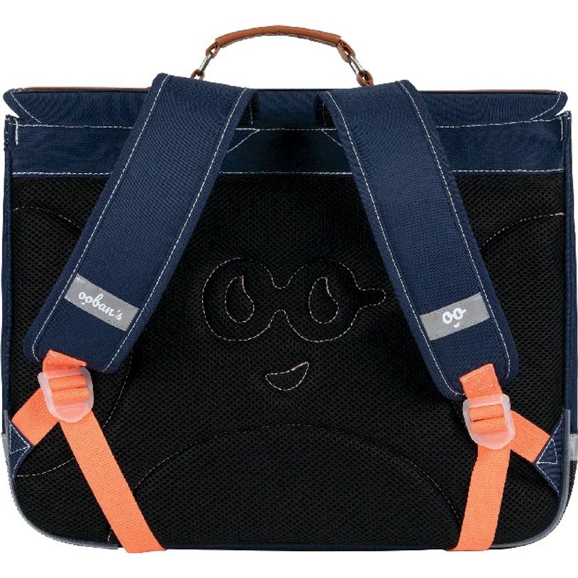 3662498003498-Cartable Ooban's Unicorn - 38 cm - 2 compartiments - bleu marine - Oberthur-P_405114293_4-3