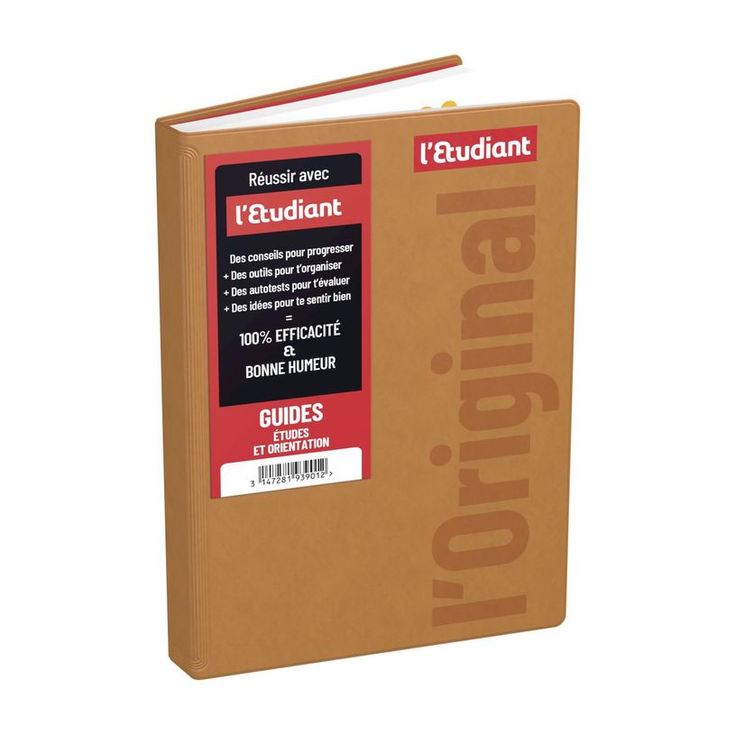 3147280215698-Agenda L'Etudiant Classique - 1 jour par page - 15 x 20 cm - camel - Hamelin-P_405115732_2-0