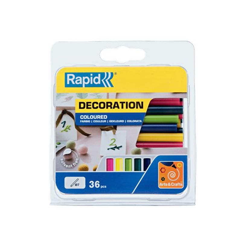 4051661034398-Rapid - 36 Bâtons de colle - couleurs fun assorties-P_405116557_5-0