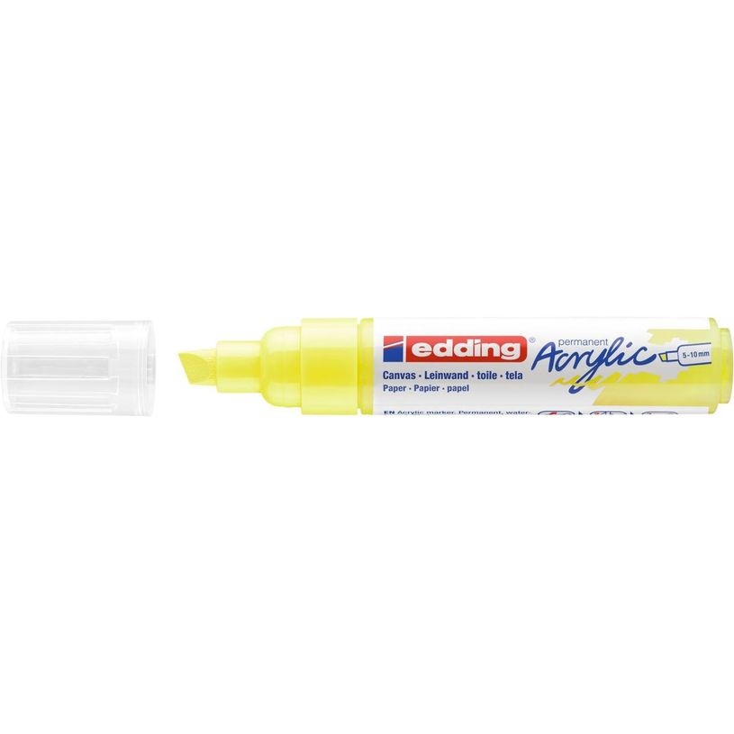 4057305026620-Edding 5000 - Marqueur acrylique - jaune fluo-P_405117118_3-2