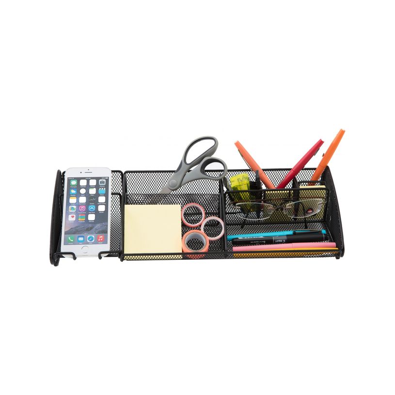 3129710015641-ALBA MESHBOARD M - Organisateur de bureau - maillon en acier - noir métal-P_405117206_4-3