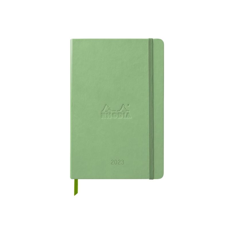 3037921941201-Agenda Rhodiatime - 1 semaine sur 2 pages à l'horizontale - 14,8 x 21 cm - sauge - Rhodia-P_405118885_5-0