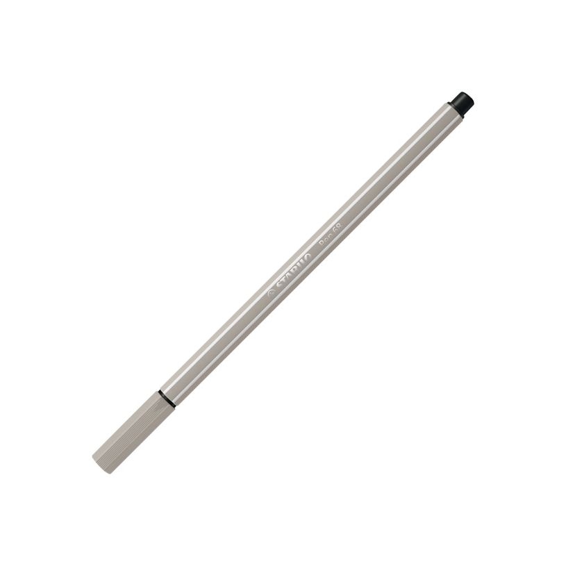 4006381578721-STABILO Pen 68 - Feutre pointe moyenne - gris perle-P_405119605_1-0