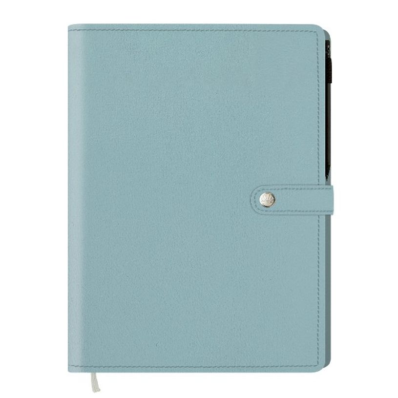 3664447129310-Agenda spiralé Lady Kent - 1 semaine sur 2 pages - 22 x 28 cm - bleu gris - Oberthur-P_405120082_1-0