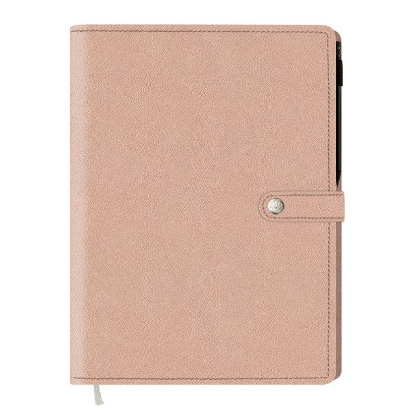 3664447129334-Agenda spiralé Lady Kent - 1 semaine sur 2 pages - 22 x 28 cm - nude - Oberthur-P_405120084_1-0