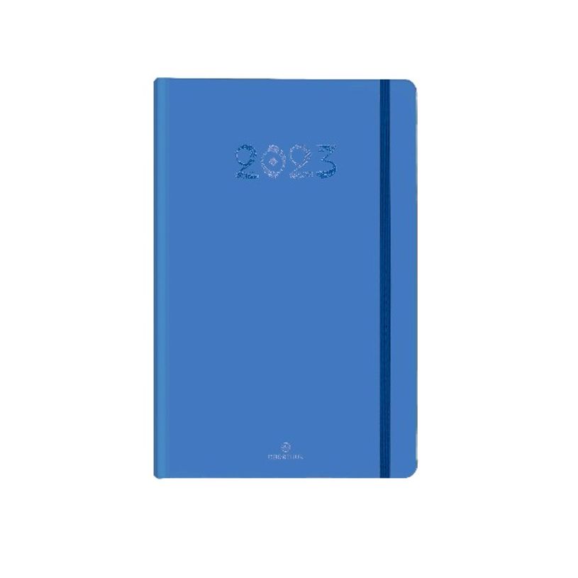 3664447131849-Agenda à élastique Cachemire - 1 semaine sur 2 pages - 10 x 15 cm - bleu - Oberthur-P_405120140_1-0