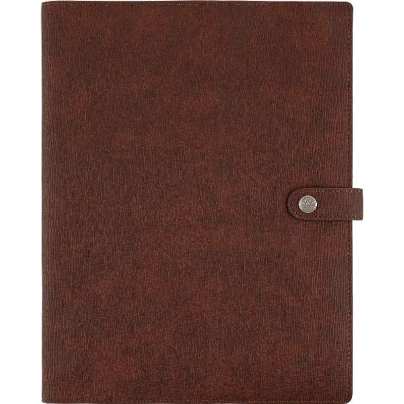 3664447132754-Agenda spiralé Louisiane - 1 semaine sur 2 pages - 22 x 28 cm - brun - Oberthur-P_405120157_1-0