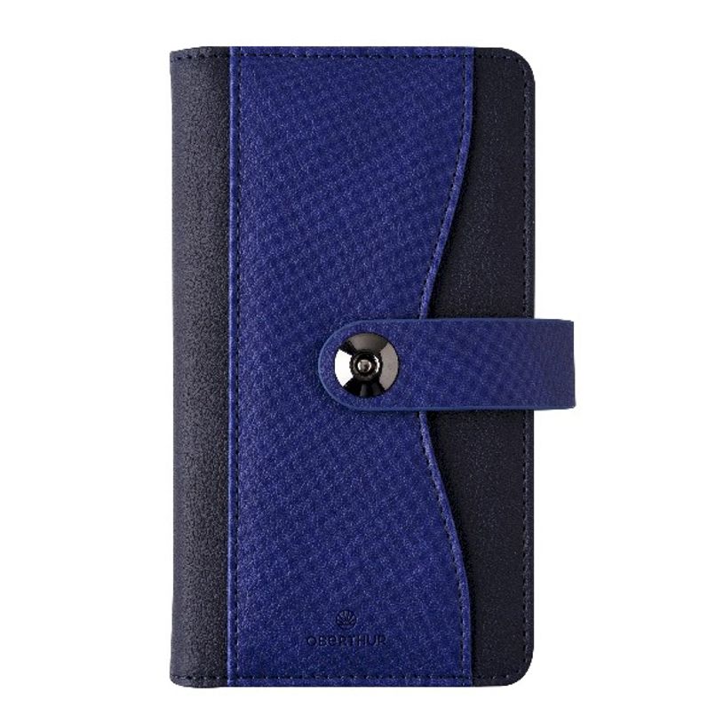 3664447127057-Agenda de poche spiralé Davos - 1 semaine sur 2 pages - 9,5 x 17,5 cm - bleu - Oberthur-P_405120284_1-0
